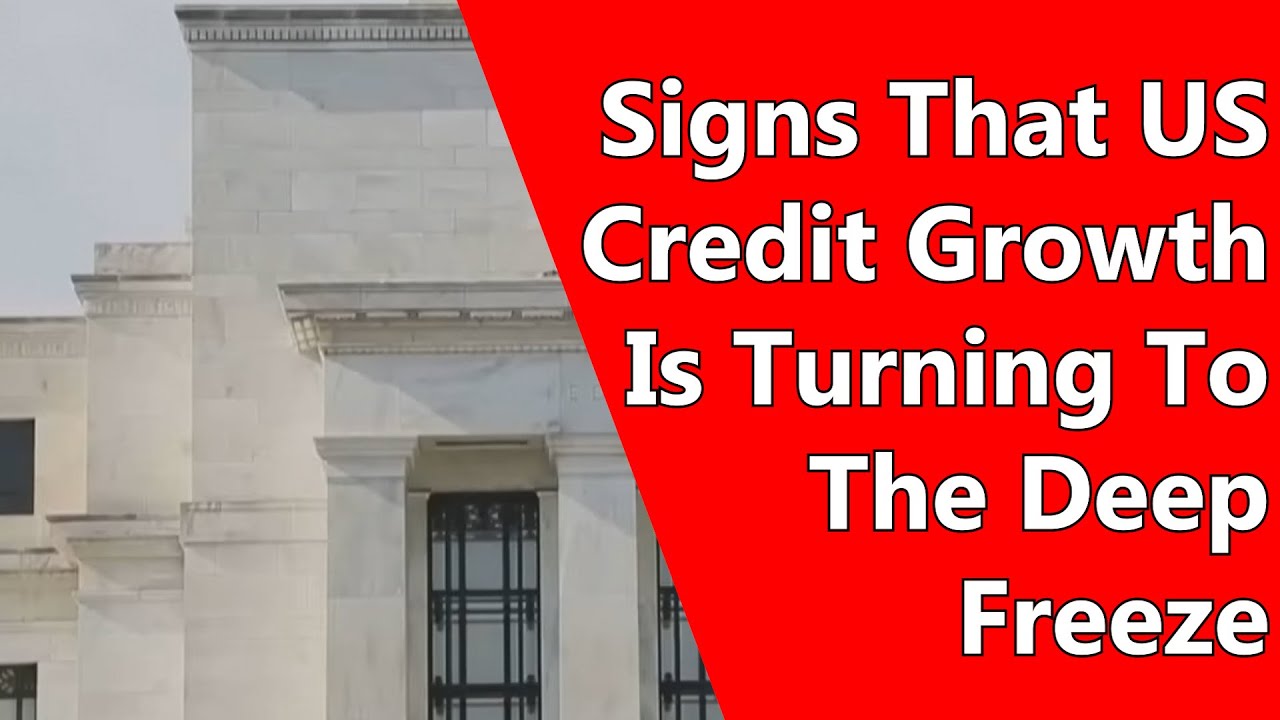 Signs That US Credit Growth Is Turning To The Deep Freeze