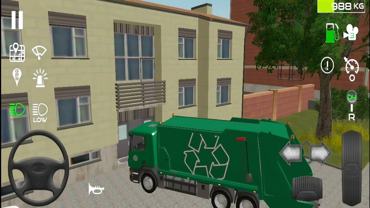 Trash truck Simulator #325 - New City Truck Trash Simulator 2025 - Android Gameplay #truckdriving
