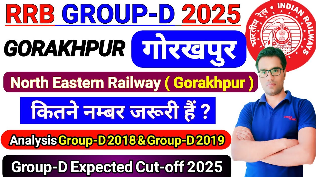 RRB Gorakhpur Railway Group D Cut OFF | RRC Gorakhpur Cut off | RRB Group D Cut off 2025