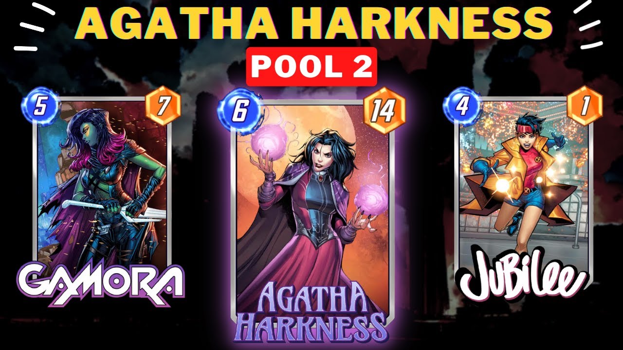 Agatha Deck Pool 2 - Marvel Snap Early Pool 3 Deck