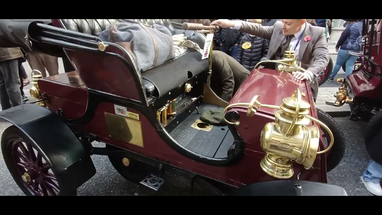 London to brighton veteran car rally show in pall mall 2025 pt1