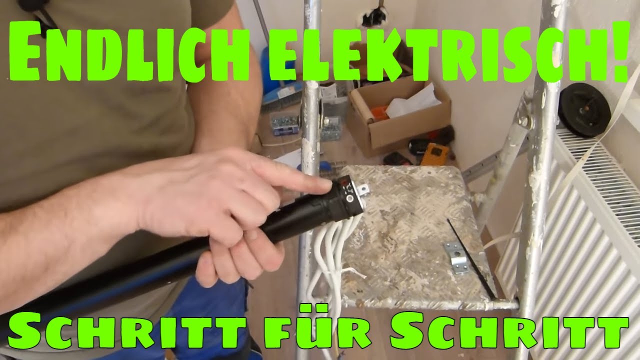 Rolladenmotor einbauen