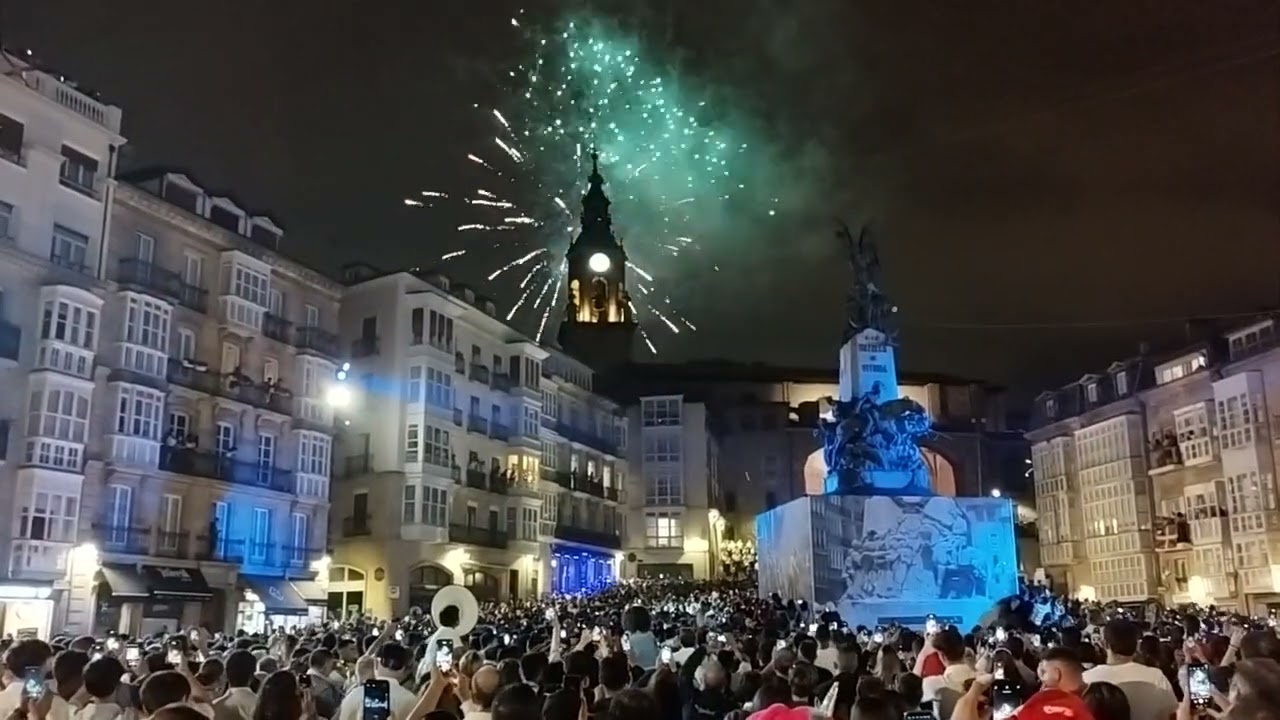 Subida de Celedón 2024 Vitoria Gasteiz