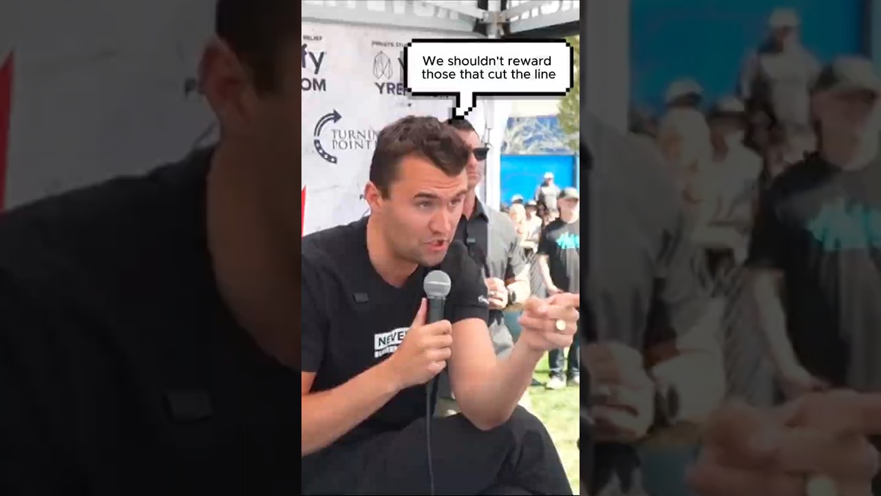 Легальная и нелегальная иммиграция - #charliekirk #turningpointusa #unitedstates #immigration