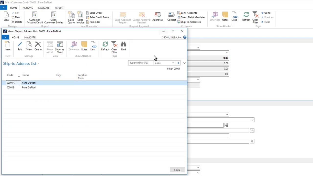 ActiveConnect for Dynamics NAV Peek