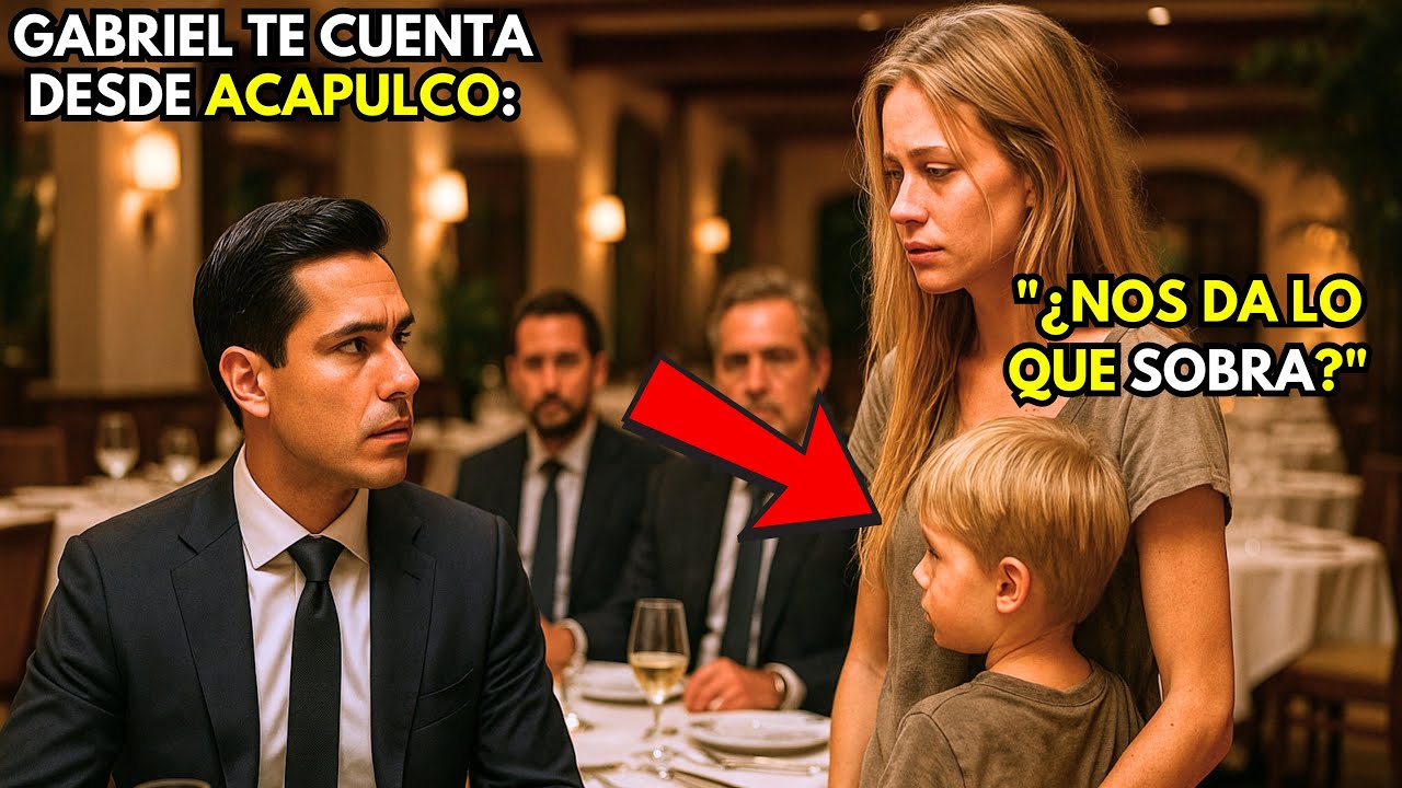 ¿Nos da lo que sobra? — Pregunta la Madre al Millonario | Gabriel te Cuenta