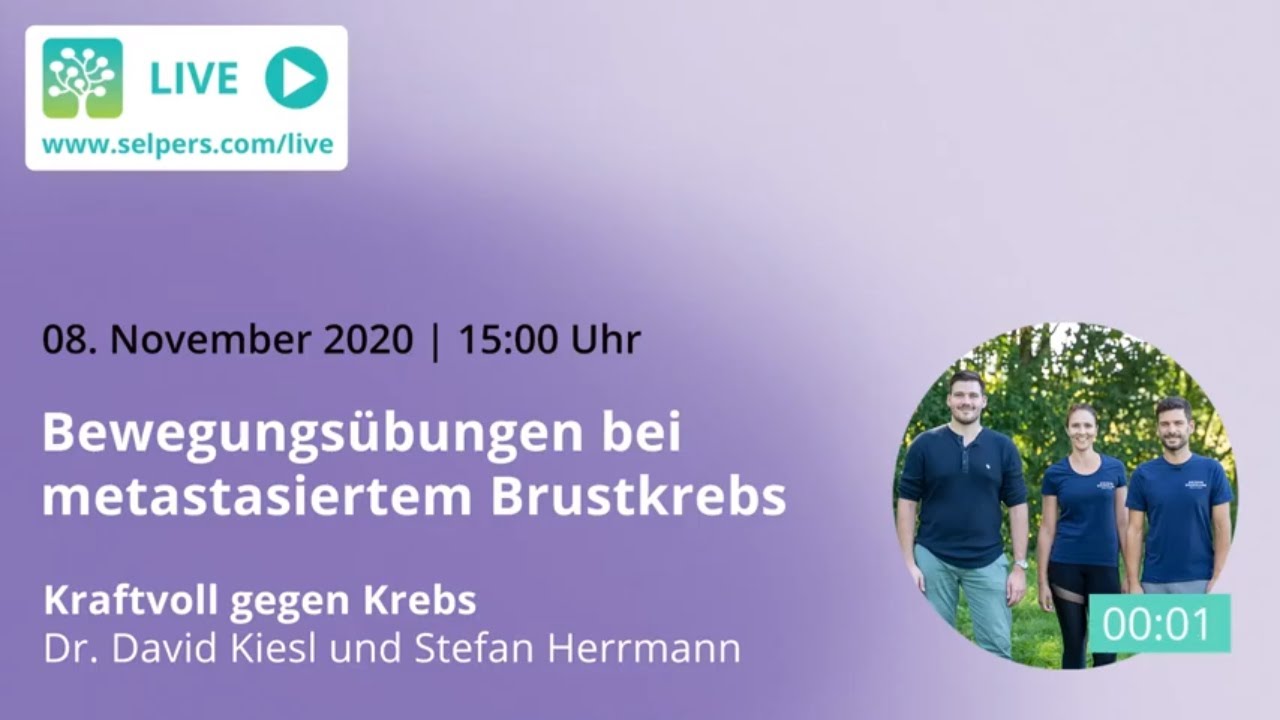 Bewegungs-Übungen bei Brustkrebs (zum Mitmachen)