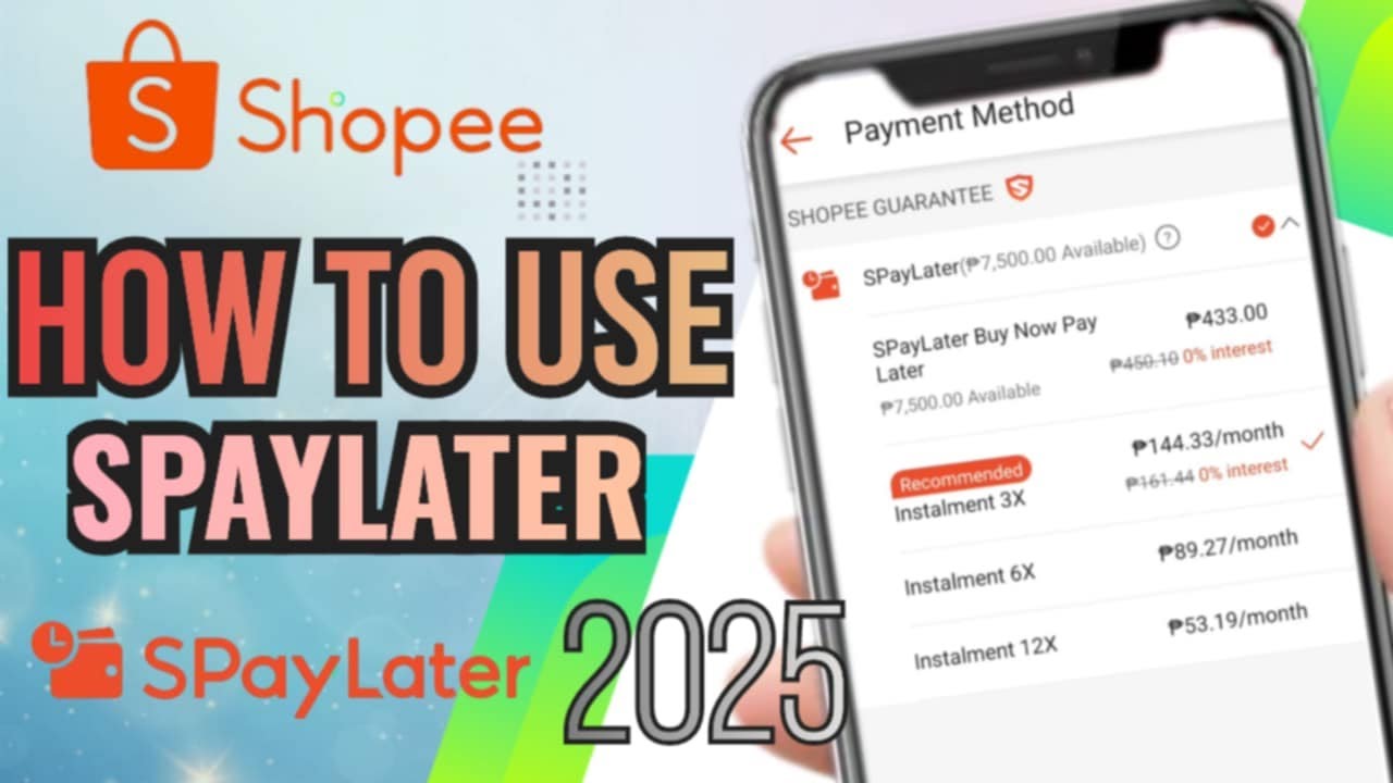 Paano Gamitin ang SpayLater sa Shopee 2025 | How to use Shopee pay later for first time user
