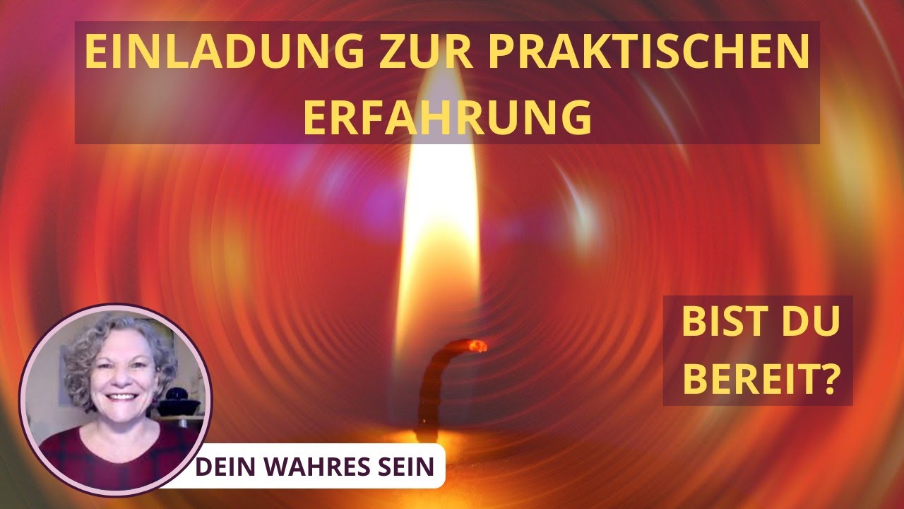 Einladung zur praktischen Erfahrung. Bist du bereit?