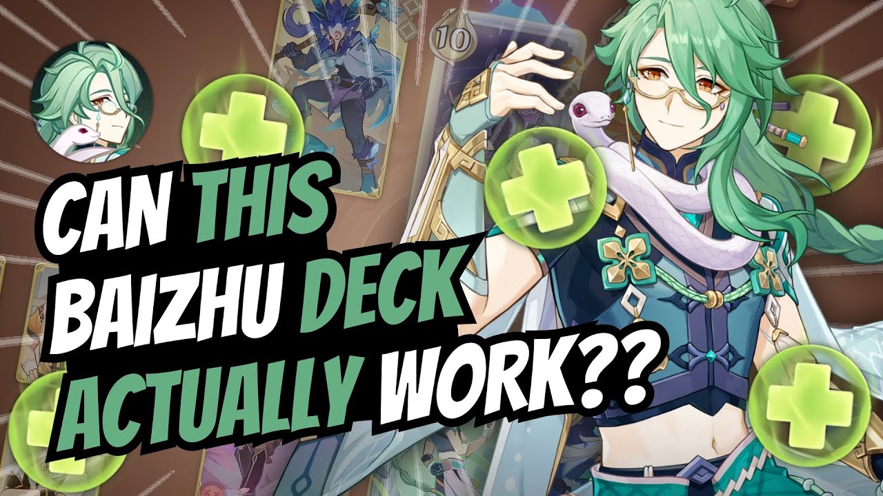 BAIZHU DECK IN THIS ECONOMY?? 💀 | Genshin Impact TCG