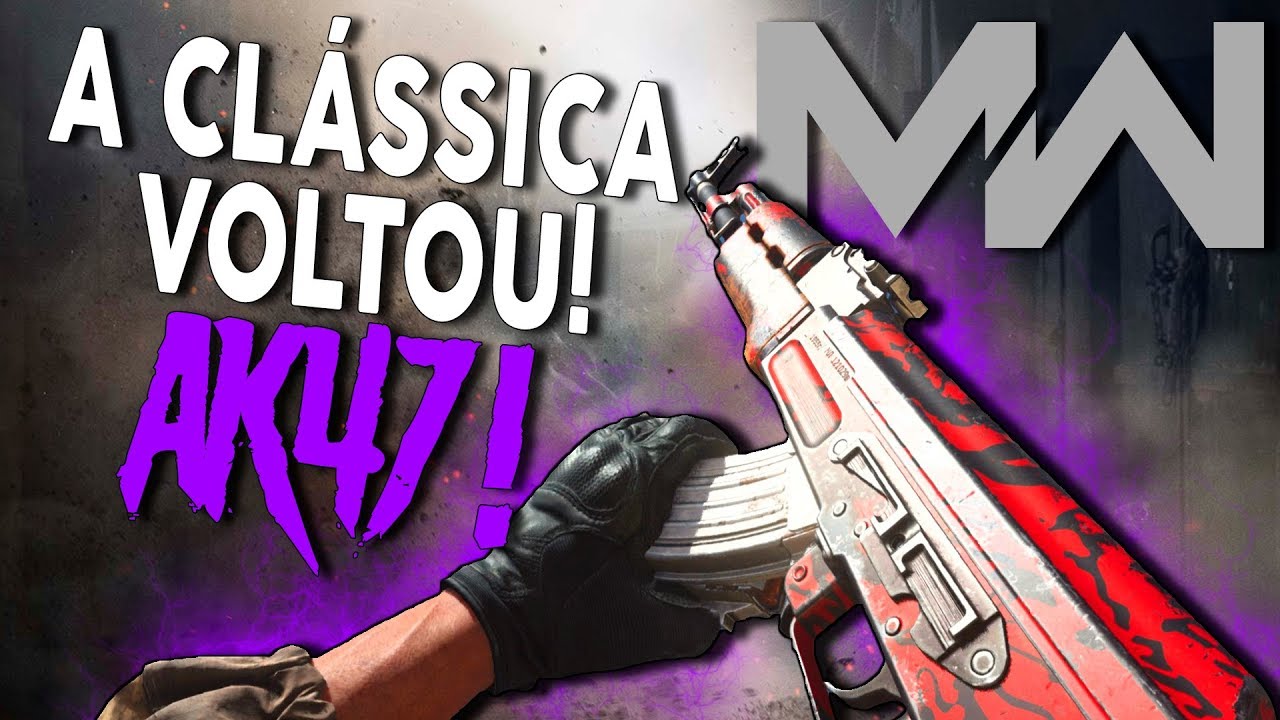 A CLÁSSICA ESTÁ DE VOLTA: AK47! - Call Of Duty Modern Warfare