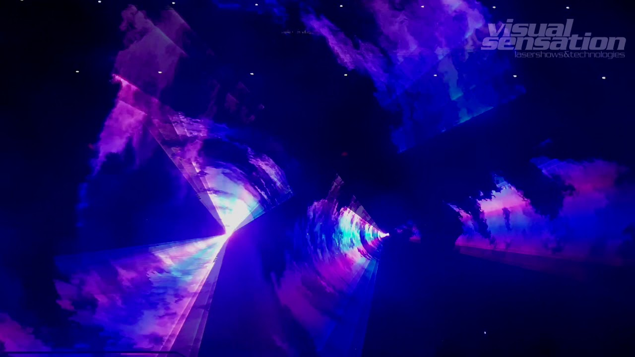 Pokaz laserowy dla firmy Reckman - Stadion Miejski we Wrocławiu