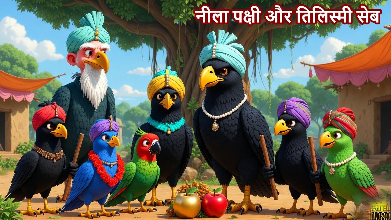 नीला पक्षी और तिलिस्मी सेब final |The Blue Bird and the Enchanted Apple