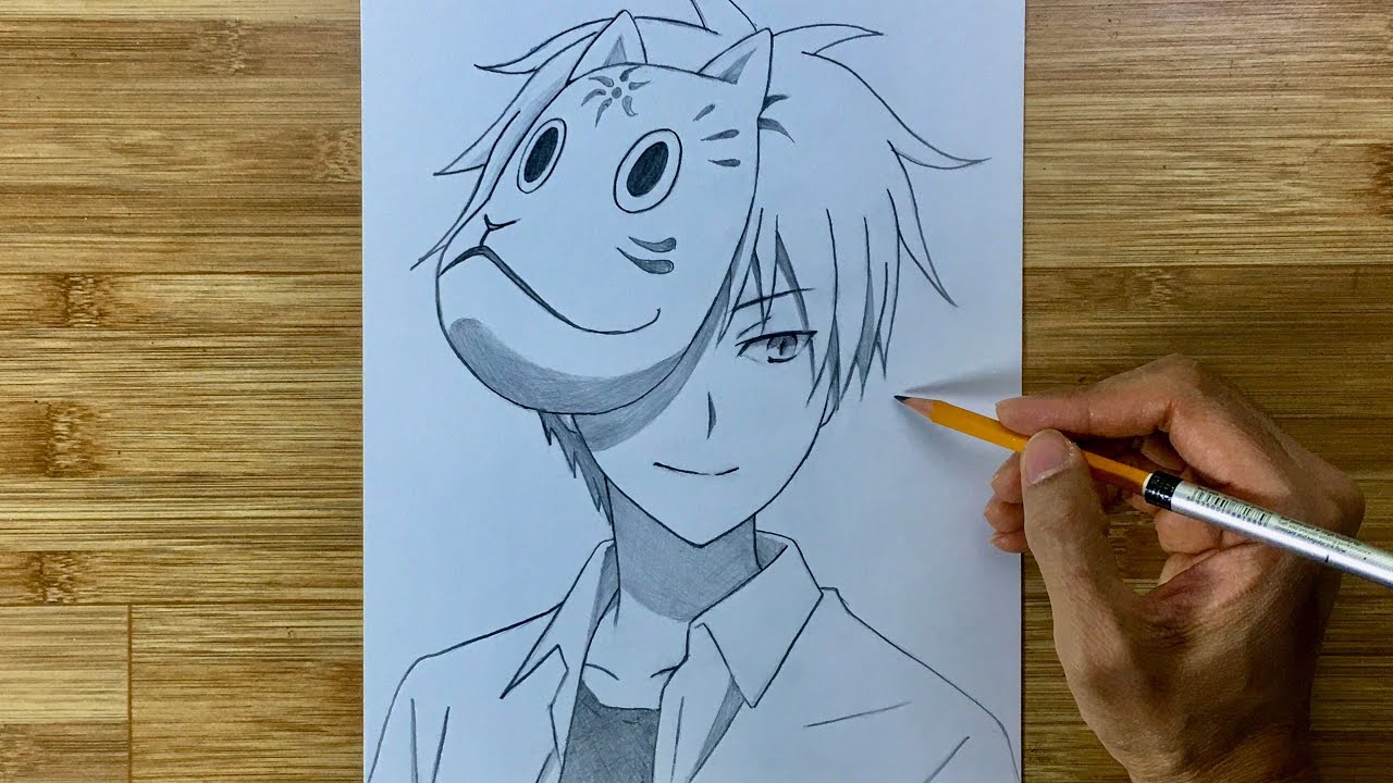 Vẽ Anime Đơn Giản | Cách Vẽ Gin Dễ Dàng #356 | Cong Dan Art