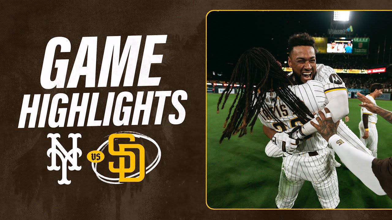 Mets vs. Padres Game Highlights (7/28/25) | MLB Highlights