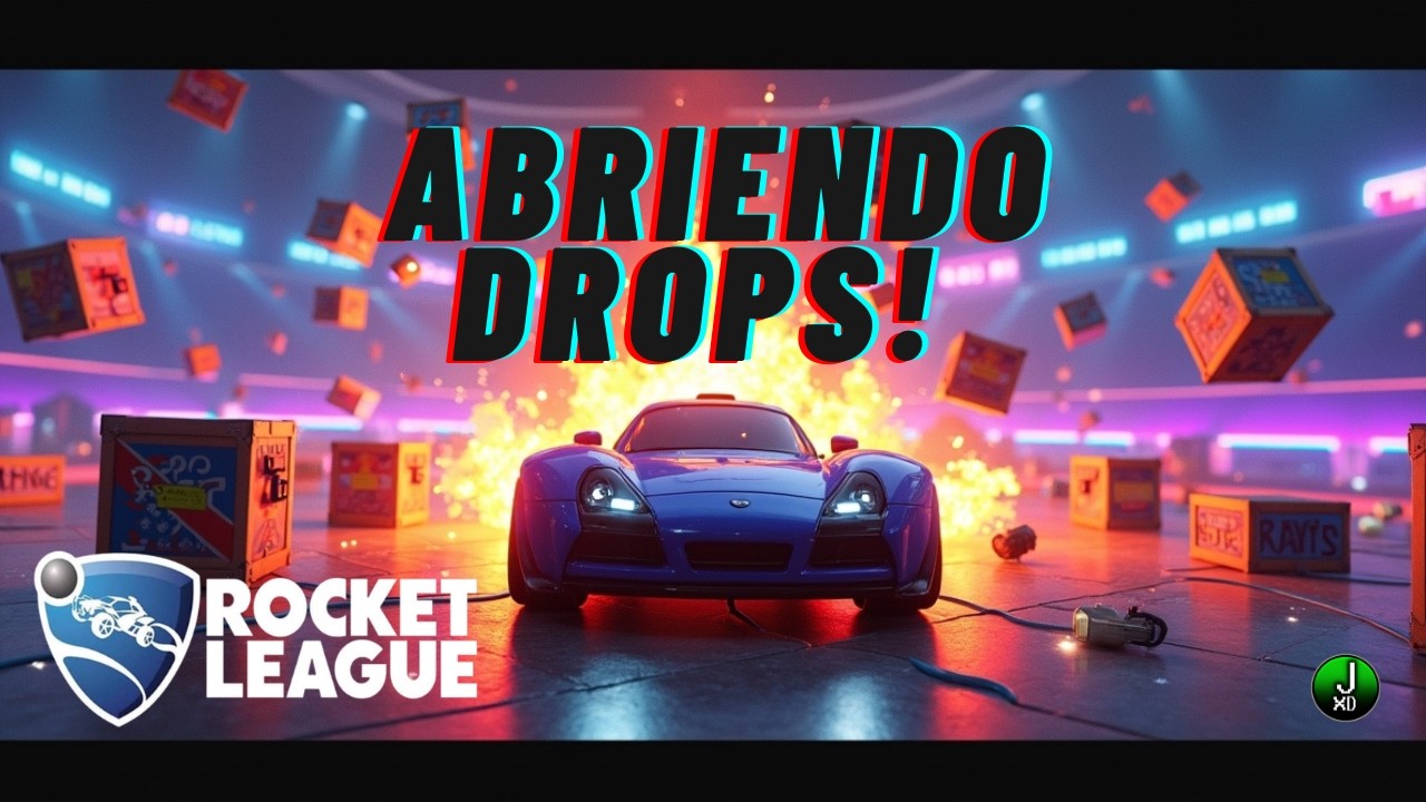 NI MAL NI BIEN, ABRIENDO DROPS XD | ROCKET LEAGUE