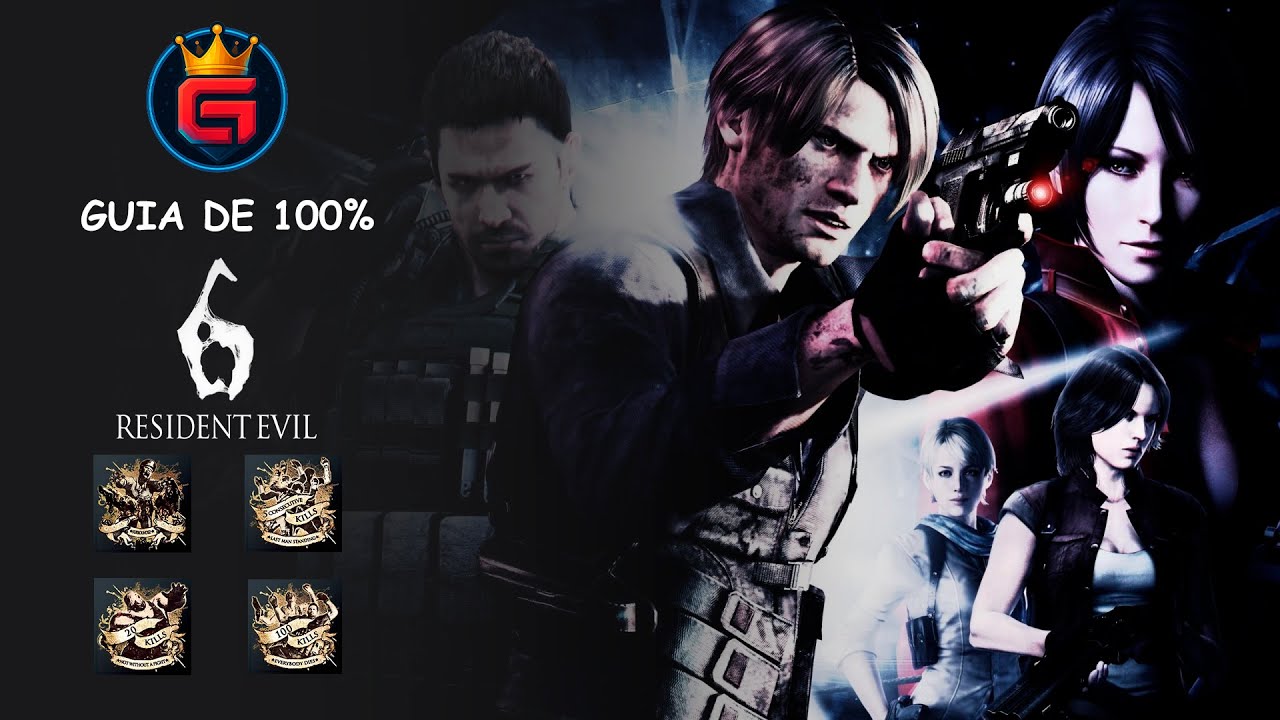 RESIDENT EVIL 6 - GUIA DE 100%