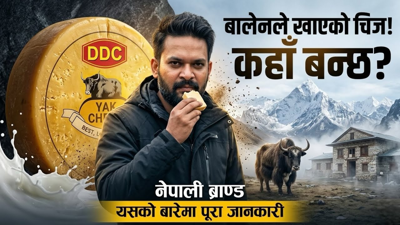 Balen Shah ले खाएको DDC Cheese कहाँ बन्छ? | Nepal Yak Cheese Factory Full Story