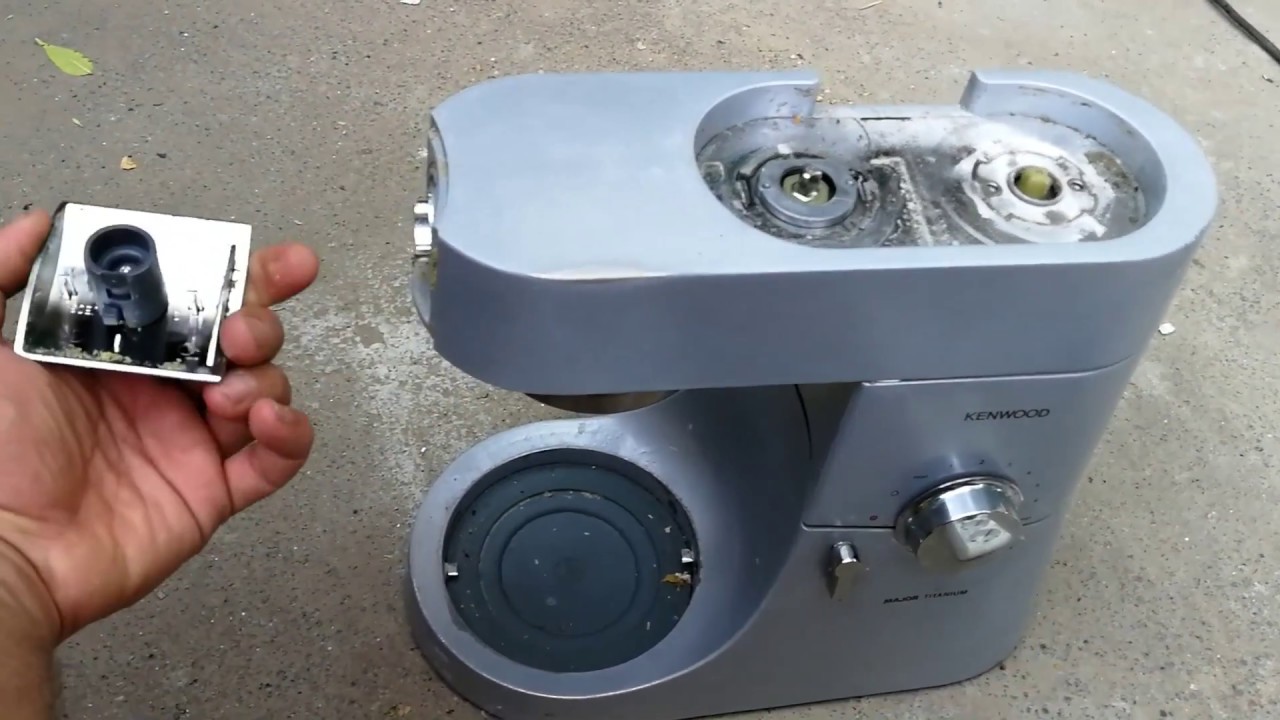 Как починить тестомес Kenwood, как разобрать, поломки, ремонт...