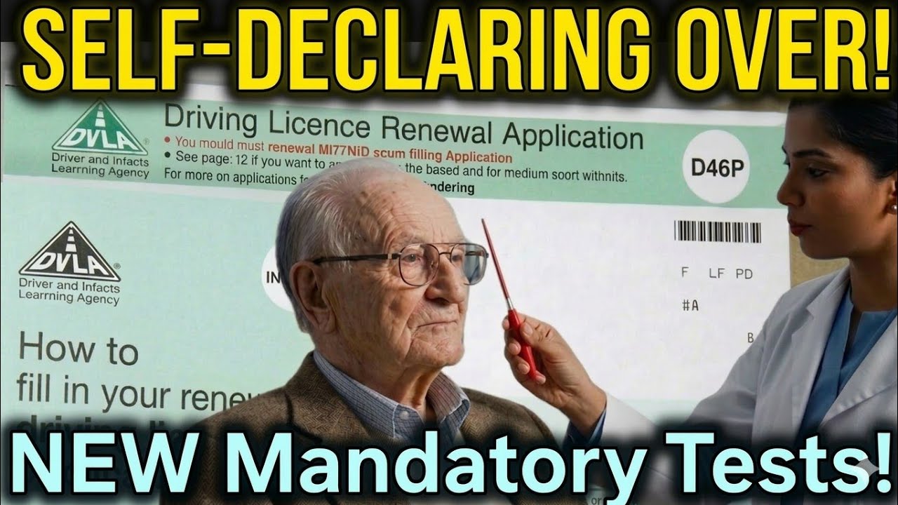 🧓🏻AGEIST!👵🏼 Roadside TESTS & Licence RULES (UK Gov. Proposals) 2026