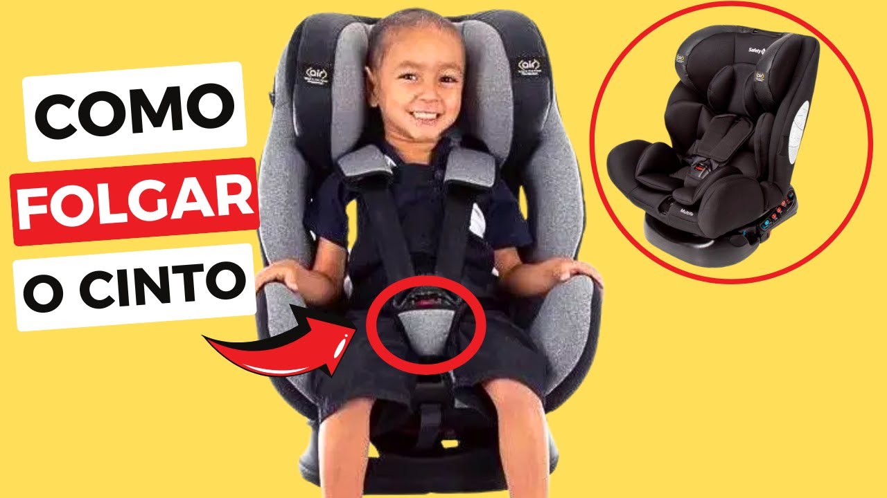 🚨Como FOLGAR o CINTO entre-PERNAS da MULTIFIX, Safety 1st