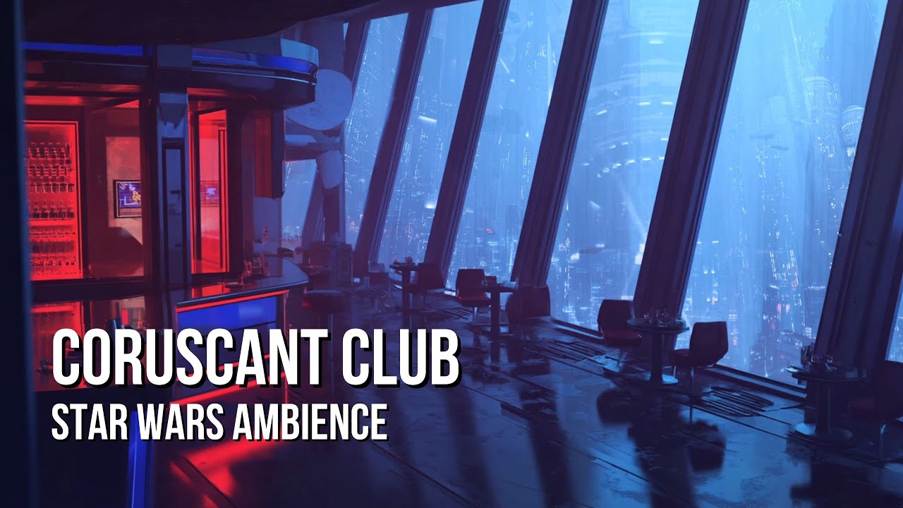 Coruscant Club | Star Wars Ambience | Music, Chatter, Bar Ambience