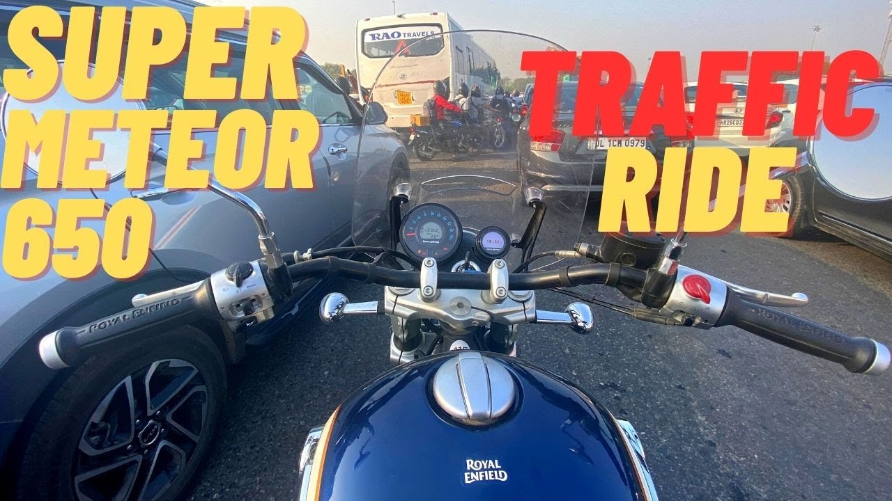 Super Meteor 650 - Heavy Traffic Ride Review (Noida to Gurgaon)