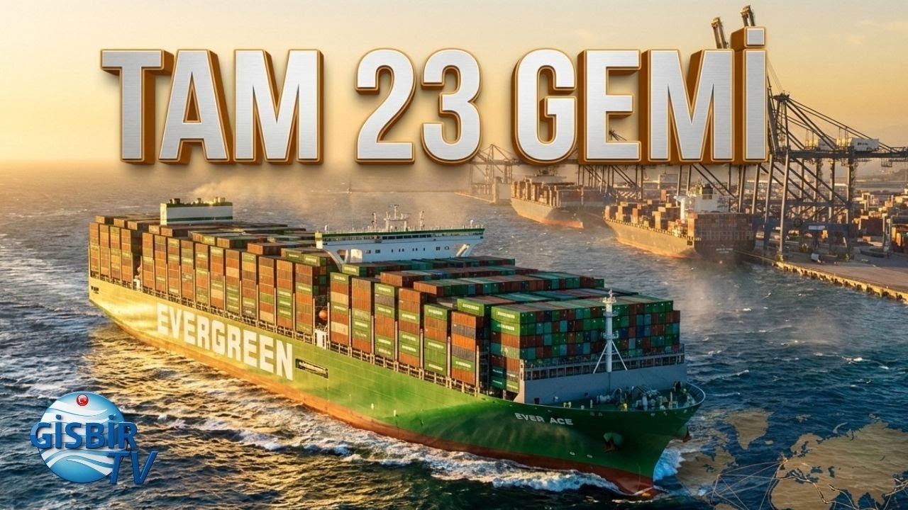 23 Gemi, 1,5 Milyar Dolar Yatırım; Evergreen Asya Pazarını Zorluyor!