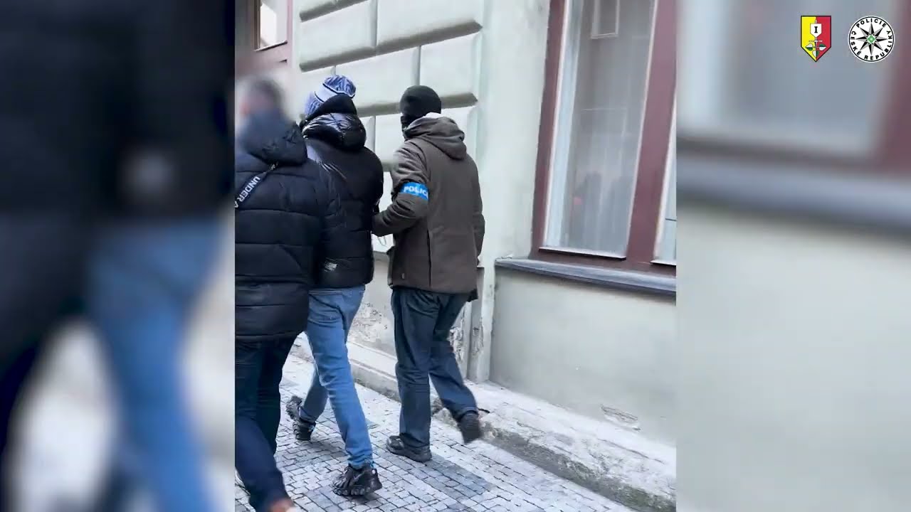 ZADRŽENÍ RULIČKÁŘI V CENTRU PRAHY