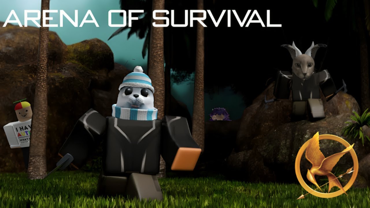THE HUNGER GAMES ON ROBLOX | Roblox Arena of Survival