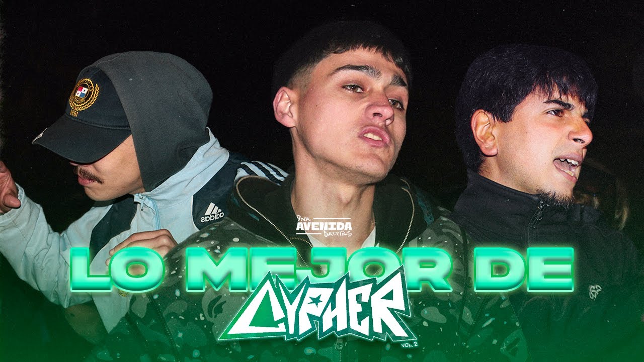 🔥🇺🇾 LOS MEJORES CYPHERS DE 9NA AVENIDA ✍️ - 22 MINUTOS DE PURO RAP Y ARTE (con subtitulos) 💥