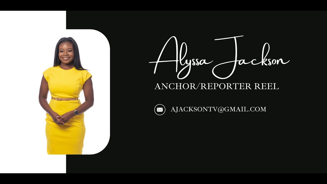 Alyssa Jackson's Updated Anchor/Reporter Reel 2026