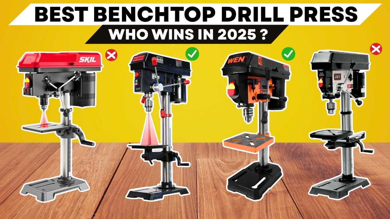 The 6 Best Benchtop Drill Press of 2026 | Top 6 Benchtop Drill Press Reviews 🛠️