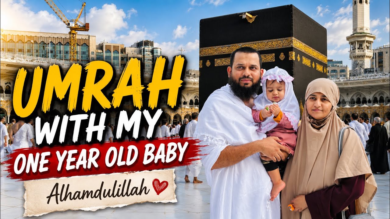 Umrah with our 1 year old baby |First Umrah | Umrah 2025 #umrah #saudiairlines #vlog #saudi #travel
