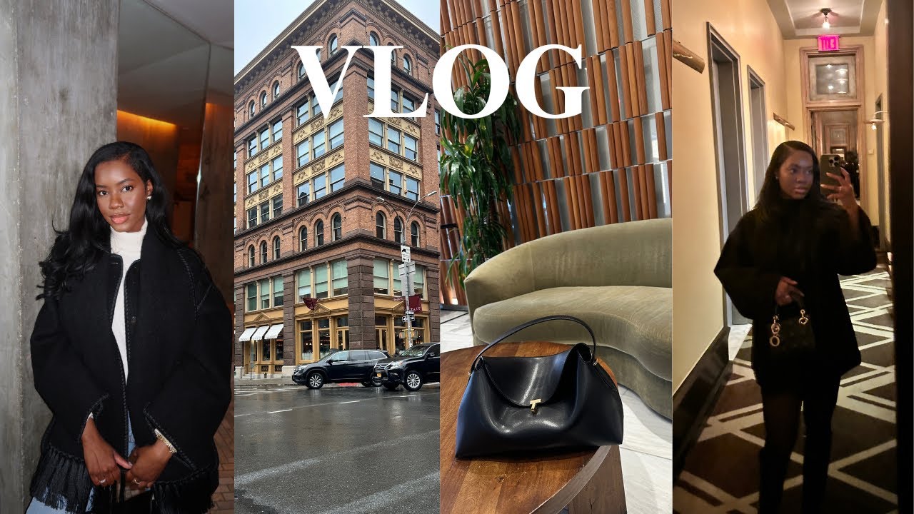 NYC VLOG | возвращение в город, фитнес-тренировка для лица, ужины и встречи с друзьями | Octavia B