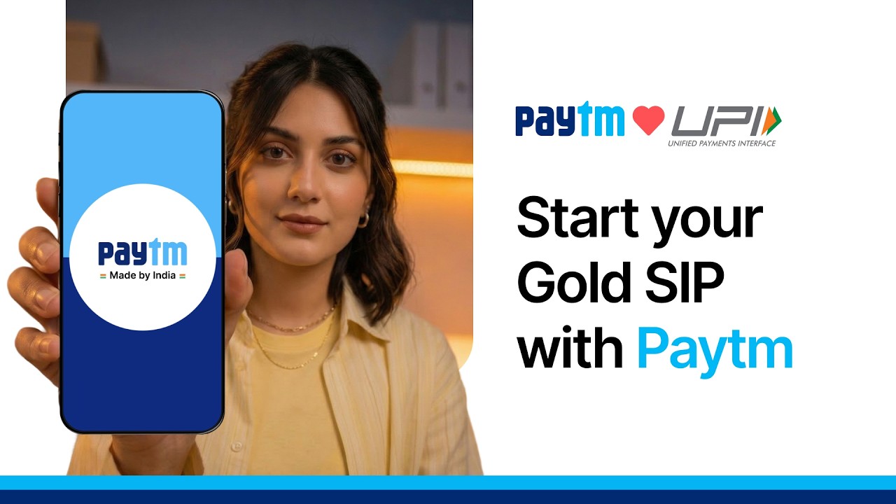 Starting Gold SIP at Just ₹51! | How to Start Gold SIP on Paytm | Gold Investment | @paytm