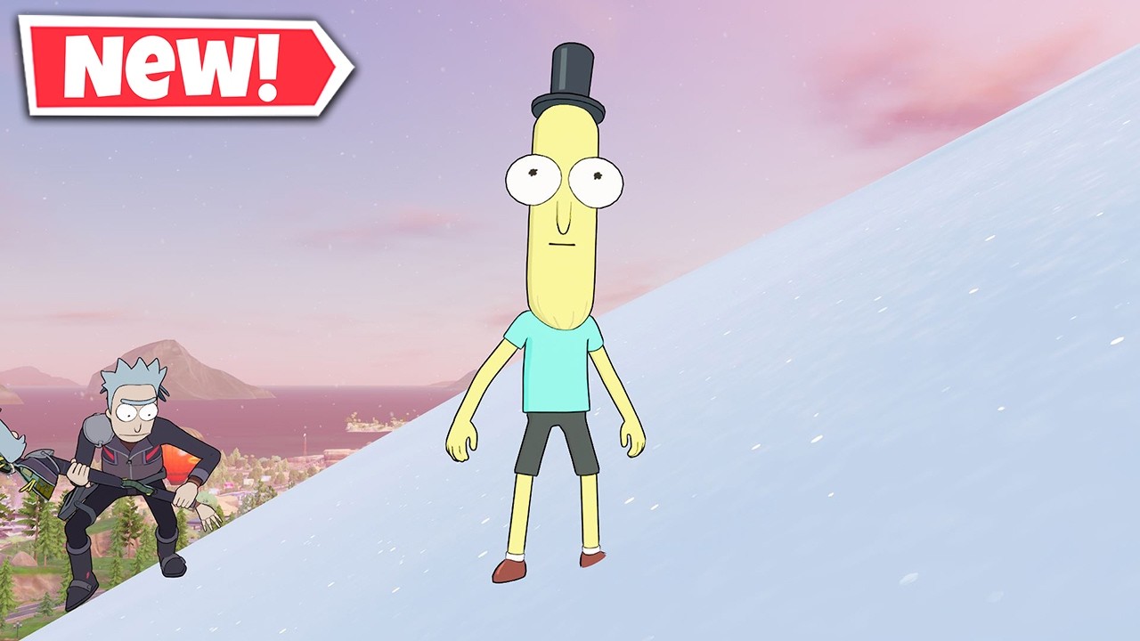 NEW MR. PB Sidekick Gameplay In Fortnite! (Rick and Morty)