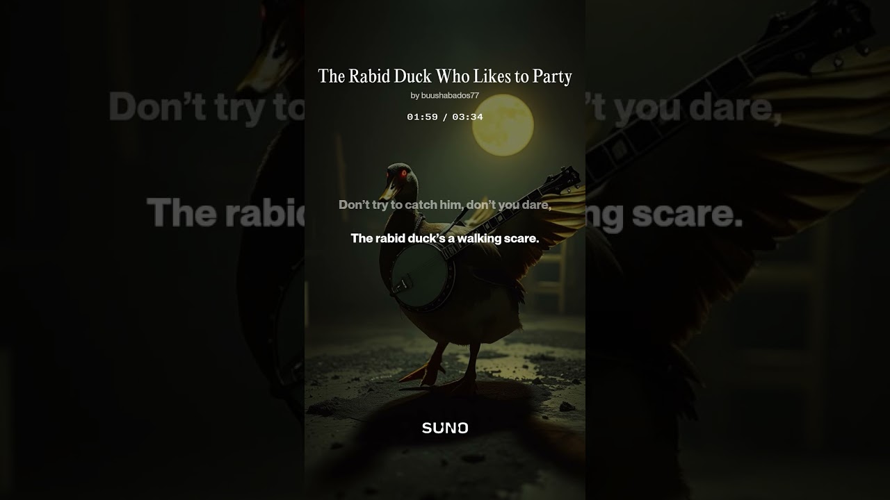 The Rabid Duck Who Likes to Party
