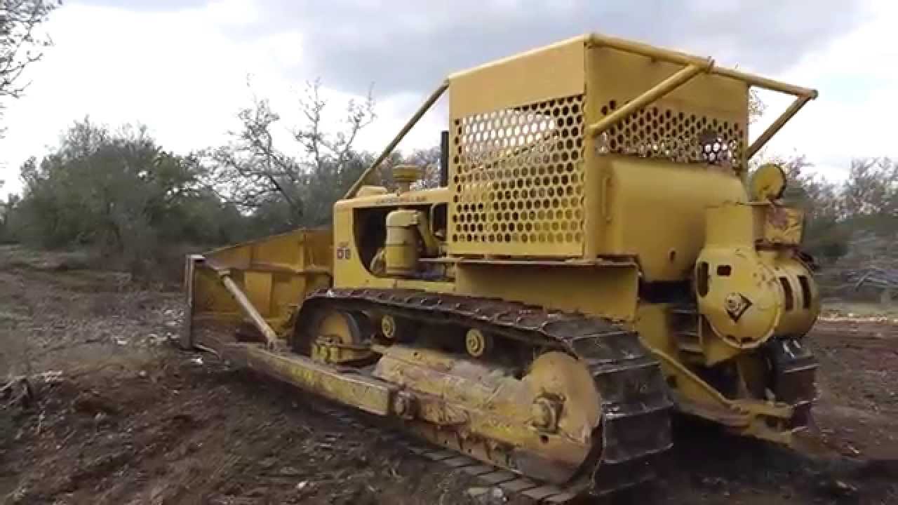 CAT D8 Pushing Trees 2