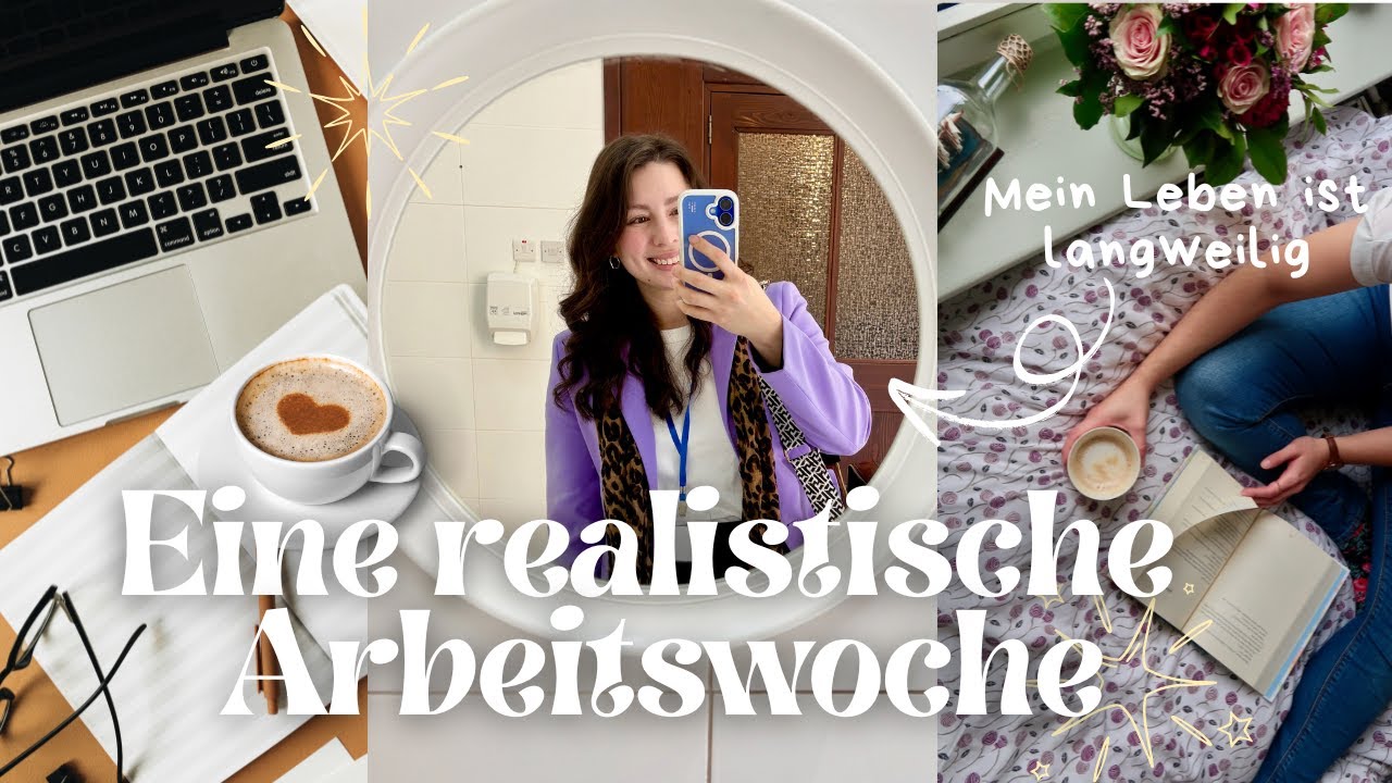 Eine realistische Woche im 9-5 Life // Berufliche Probleme, Sport, Buchrezension