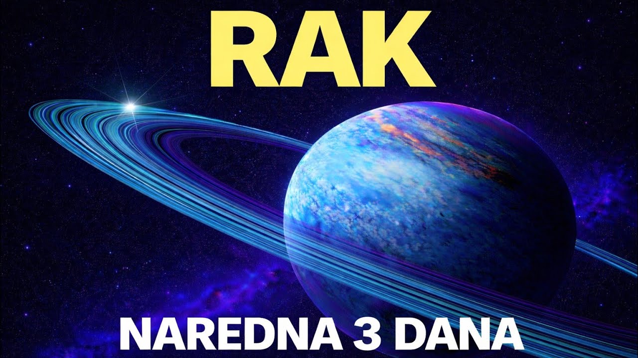 RAK 🦀 NAREDNA 3 DANA 🦀 Istina izbora! 🍀🕊🌿