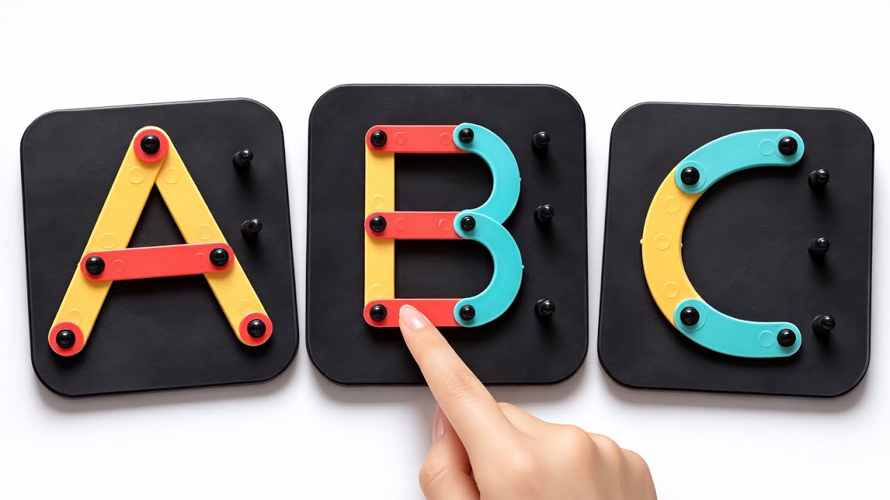 ABCD Learning Game – DIY Alphabets Activity for Preschool Kids! | MichmichTV