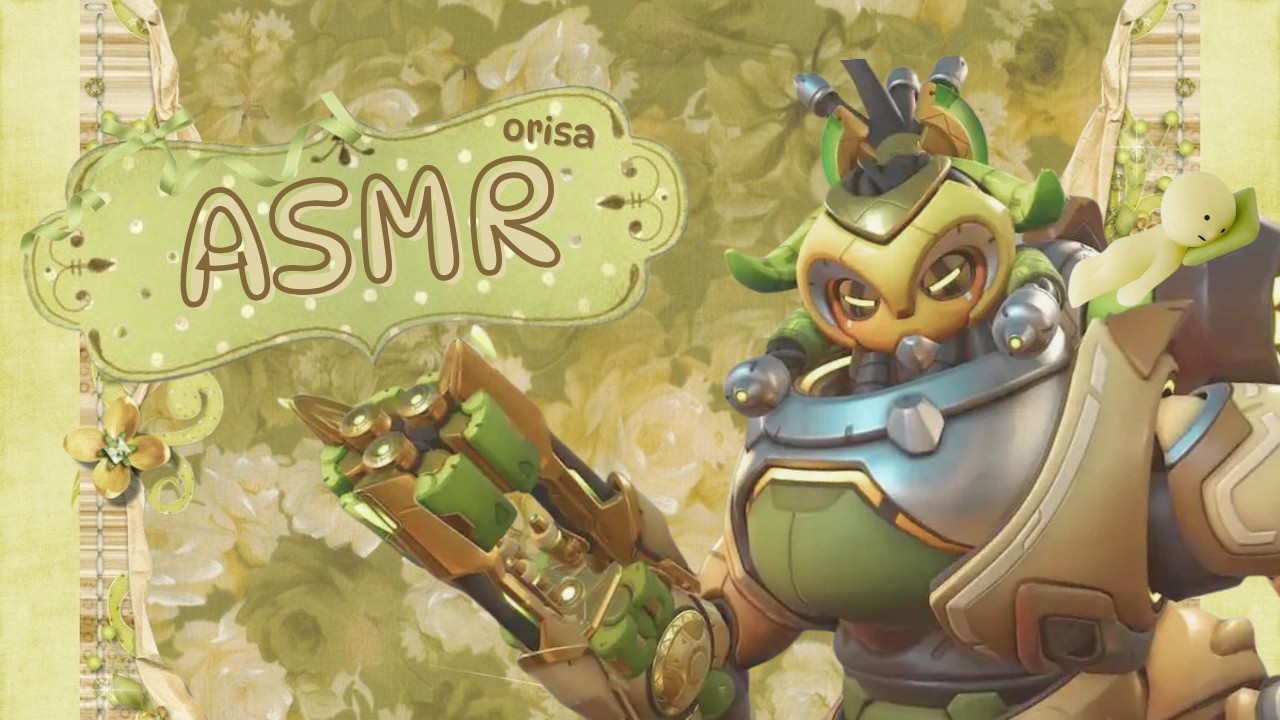 Soft Orisa ASMR 🐂💛🌿 | Echoed Mouthsounds (ᵔᴗᵔ✿)