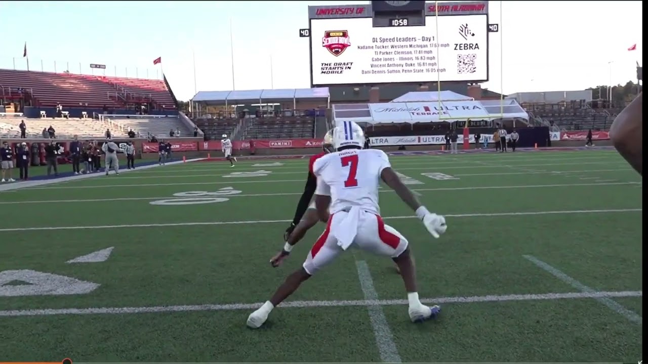 Georgia State WR Ted Hurst: 2026 Senior Bowl Highlights