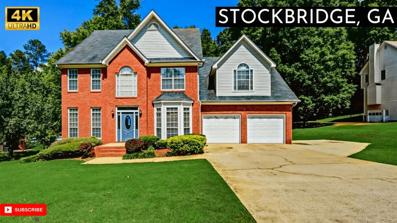 Home for Sale in Stockbridge, GA - 4 Bed, 2.5 Bath -NO HOA - NICE LOT | Stockbridge GA Real Estate