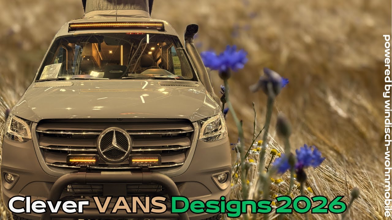Clever Vans Designs 2026 discover the new interior from clever entdecke die neuen Designs