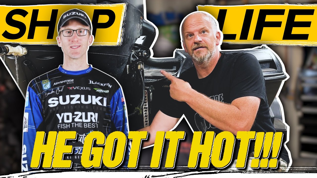 SHOP LIFE: HE OVERHEATED HIS SUZUKI 250 SS!!! (WE'VE FOUND THE ISSUE!!!)