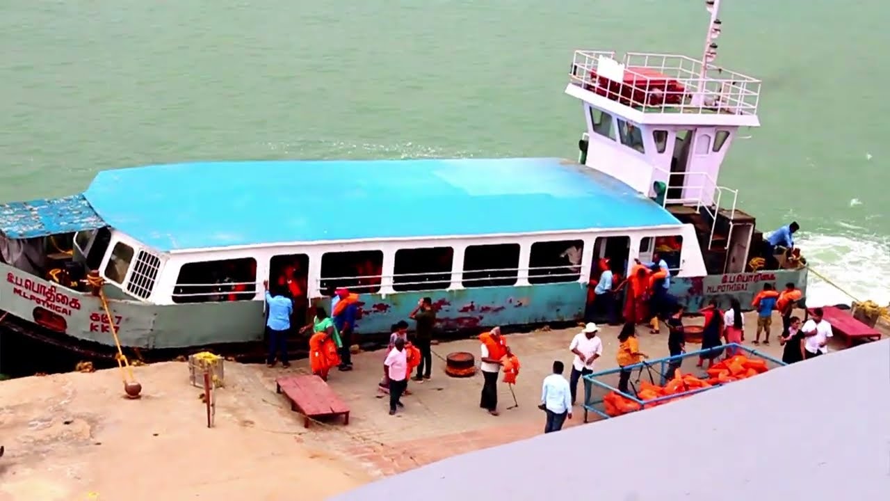 Kanyakumari Boat Ride | Tiruvalluvar Statue | Vivekananda Rock Memorial - Ferry Ride