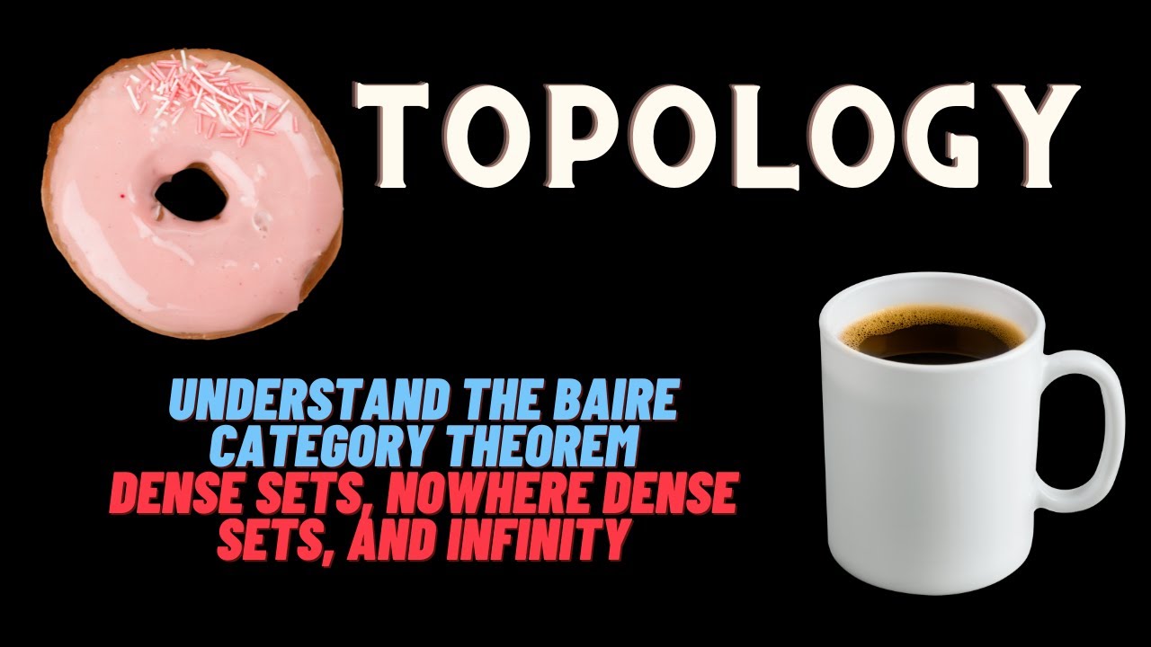Understand The Baire Category Theorem: Dense Sets, Nowhere Dense Sets, & Infinity