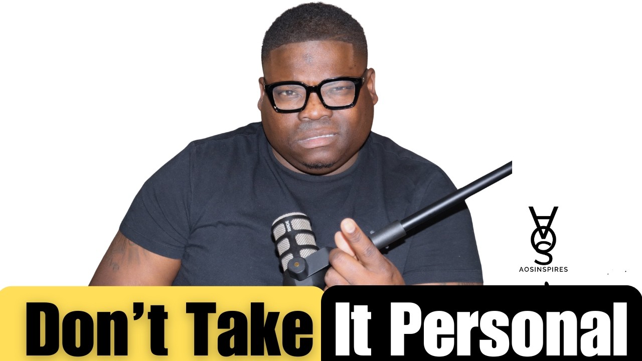Don't Take it personal! Its Spiritual Warfare
